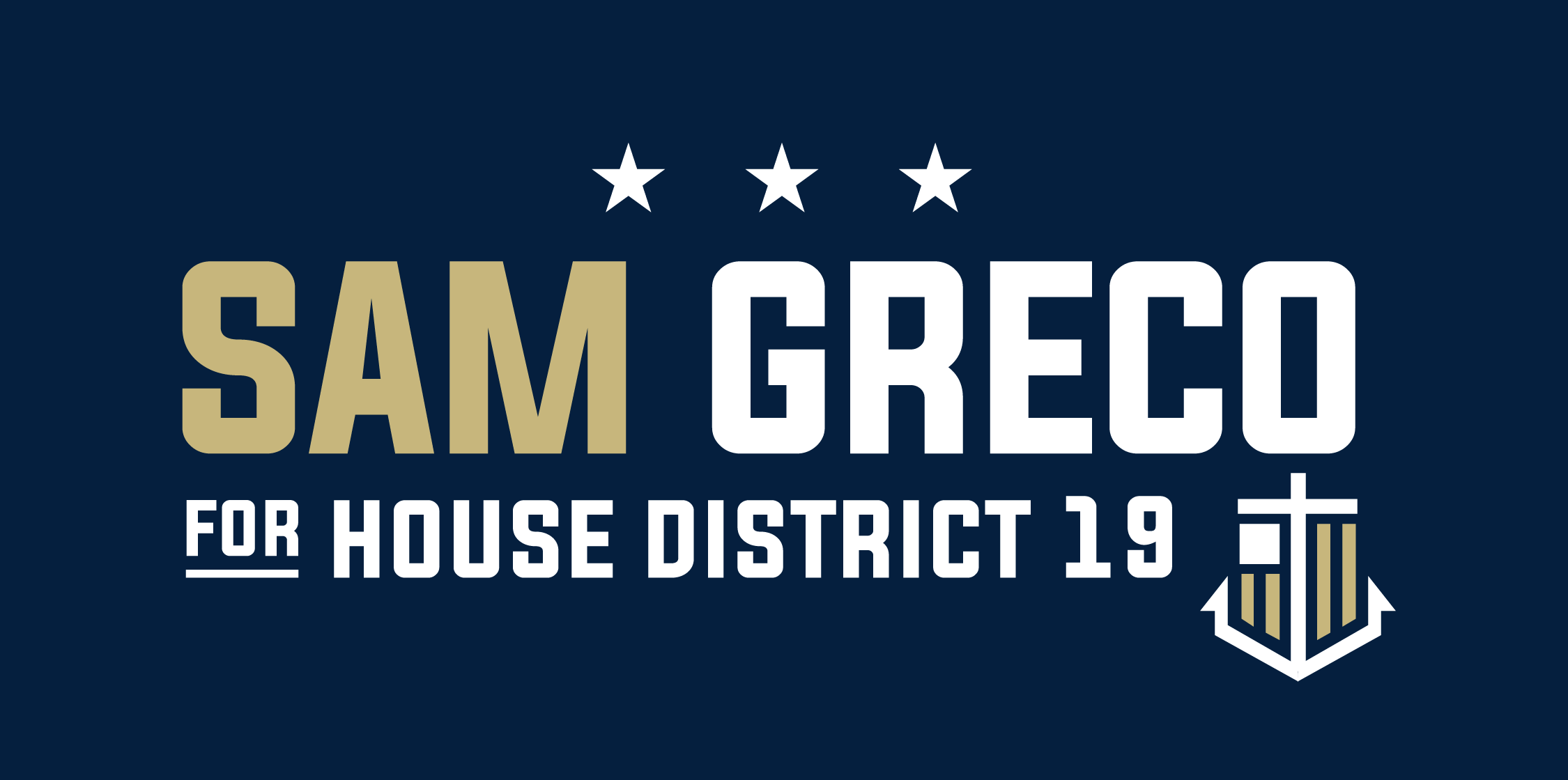 Sam Greco House District 19 logo